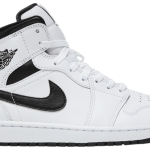 Nike Air Jordan 1 Mid 'Black/White'